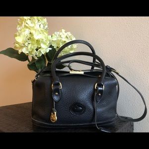 Dooney & Bourke Vintage Doctor Bag, Black/Black